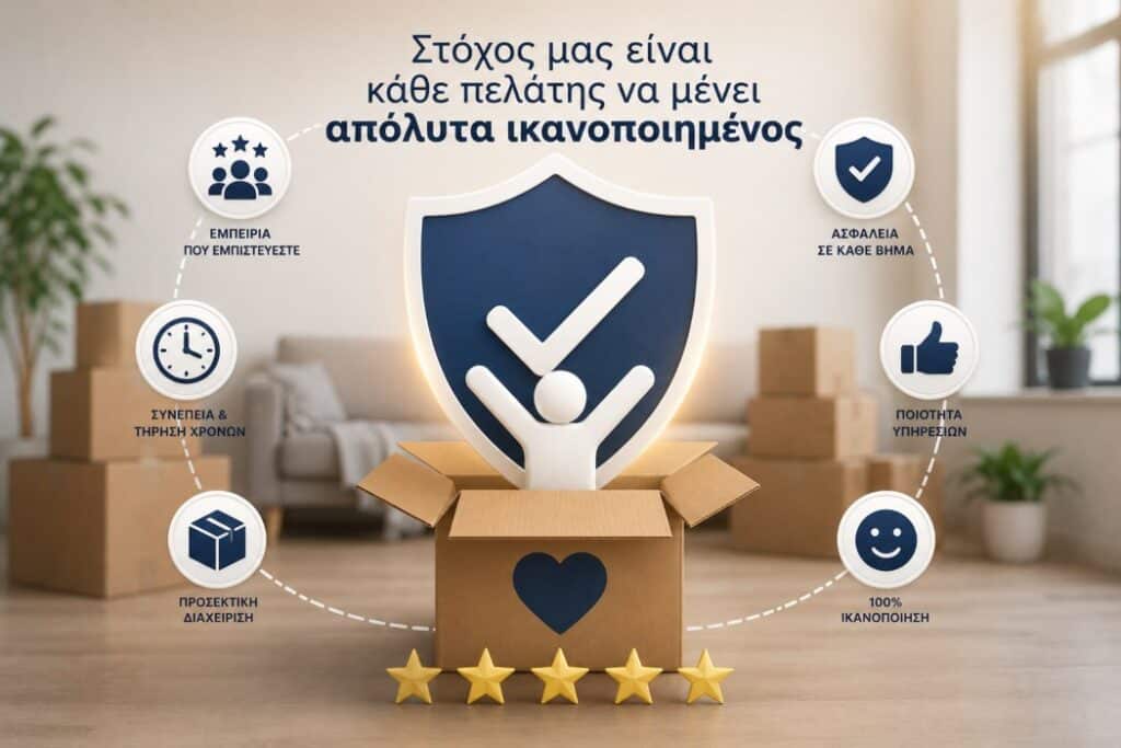 Έμπειρο συνεργείο της Metaforiki.eu ολοκληρώνει με ασφάλεια μετακόμιση κατοικίας στην Αθήνα.